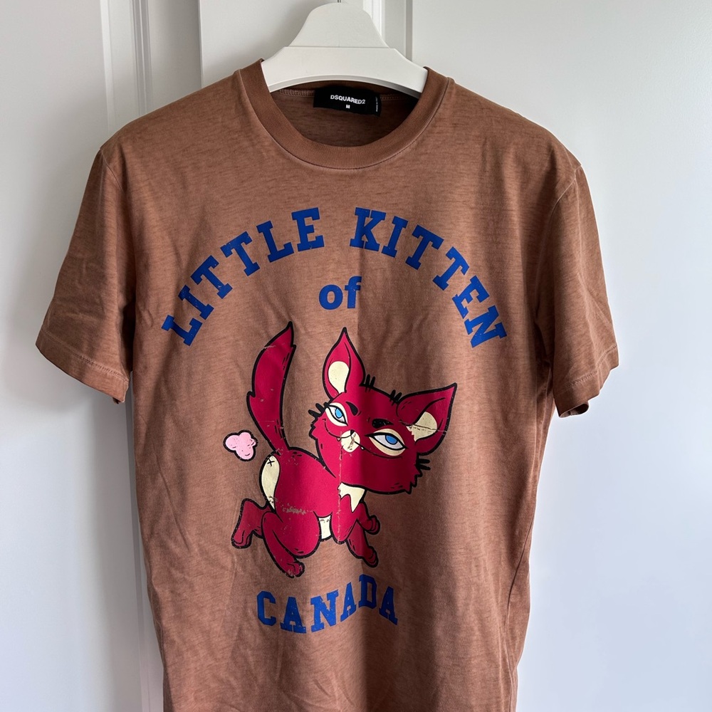 Dsquared2 Little Kitten of Canada T-Shirt